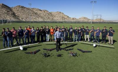 Progress of Unmanned Aerial Systems Program at UTEP is Soaring